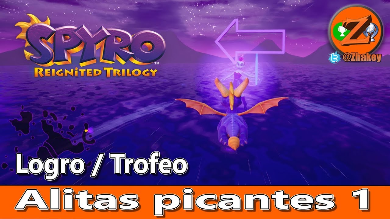 Spyro the Dragon: Logro / Trofeo Alitas picantes 1