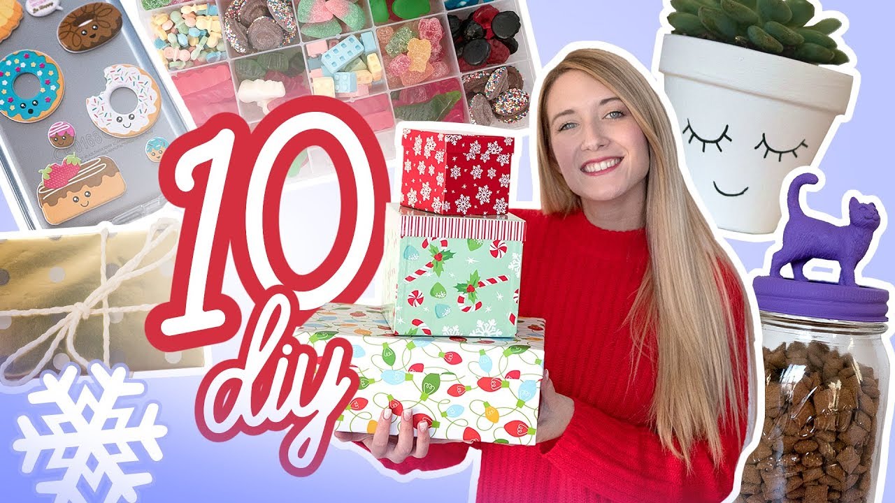 10 DIY CADEAUX DE NOËL DERNIÈRE MINUTE!