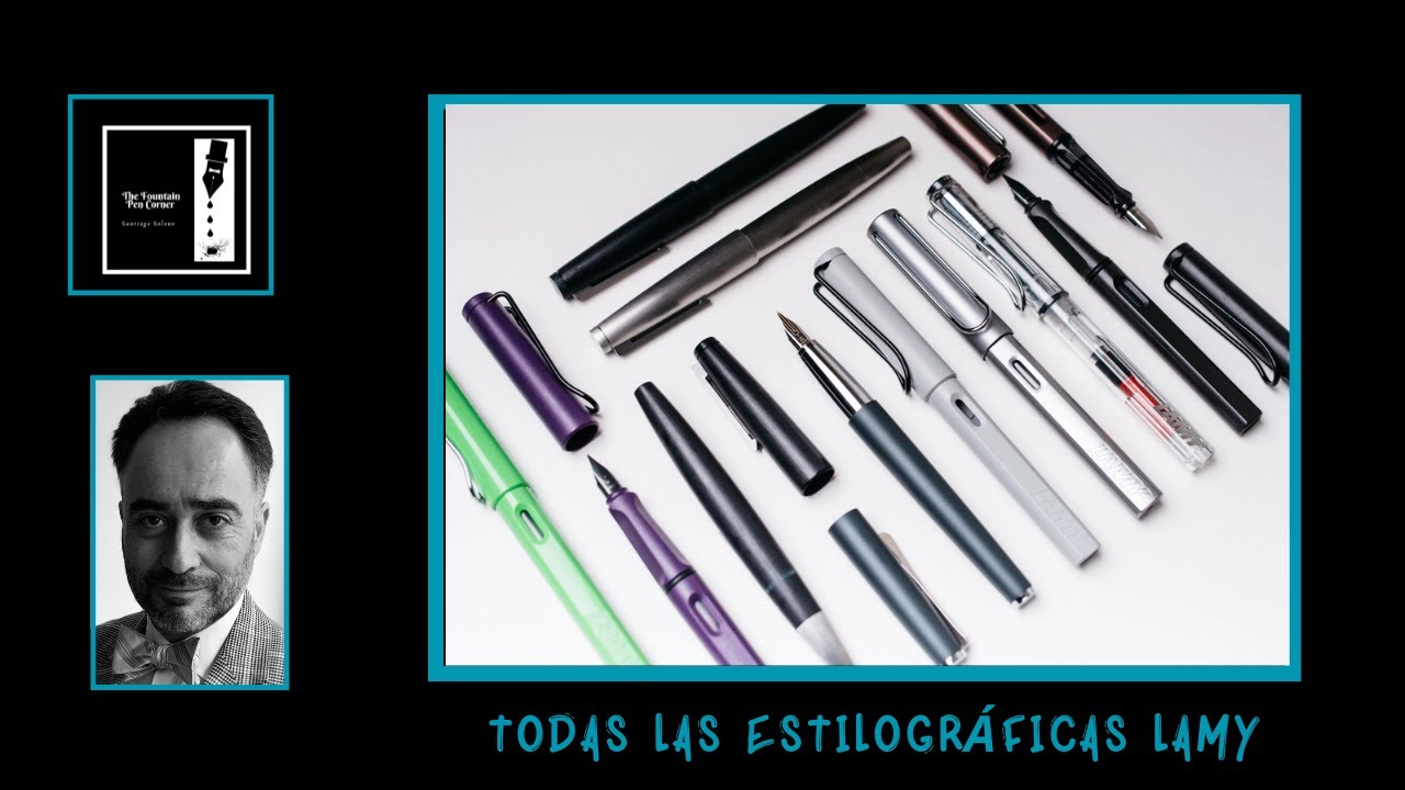 TODAS LAS ESTILOGRAFICAS LAMY.