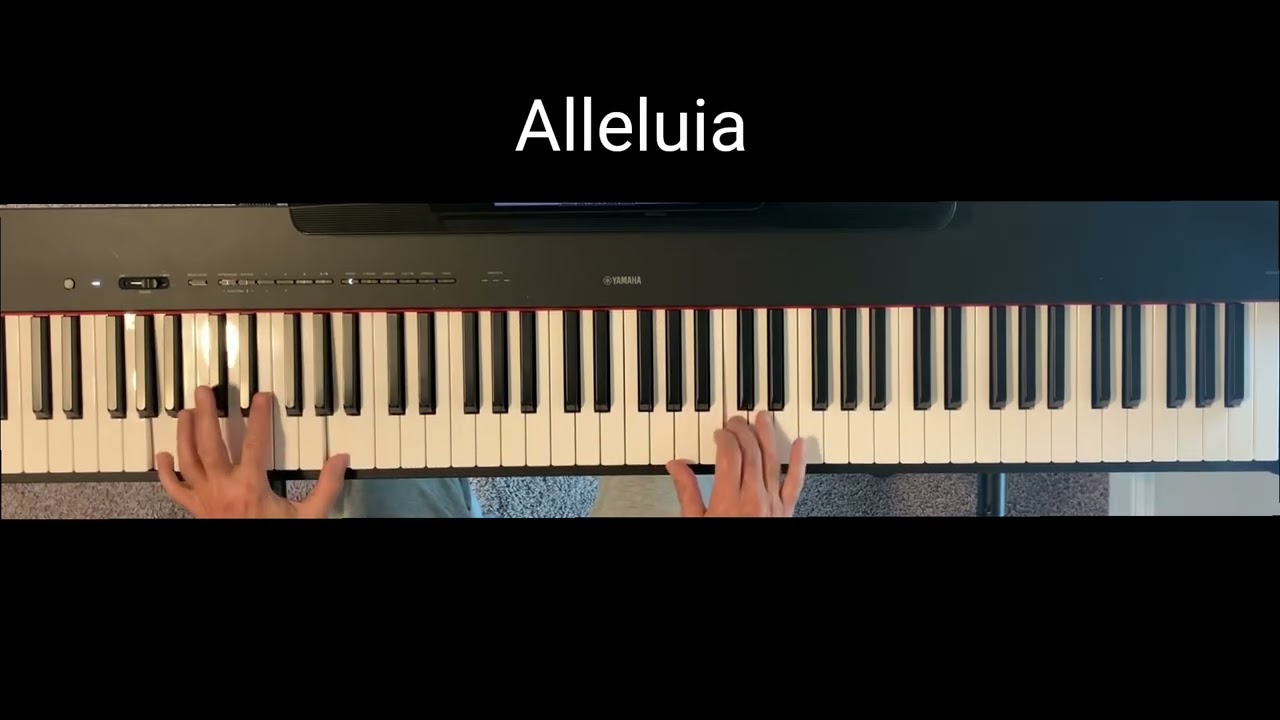 Christ The Lord Has Risen Today (with lyrics) - Piano Improvisation 