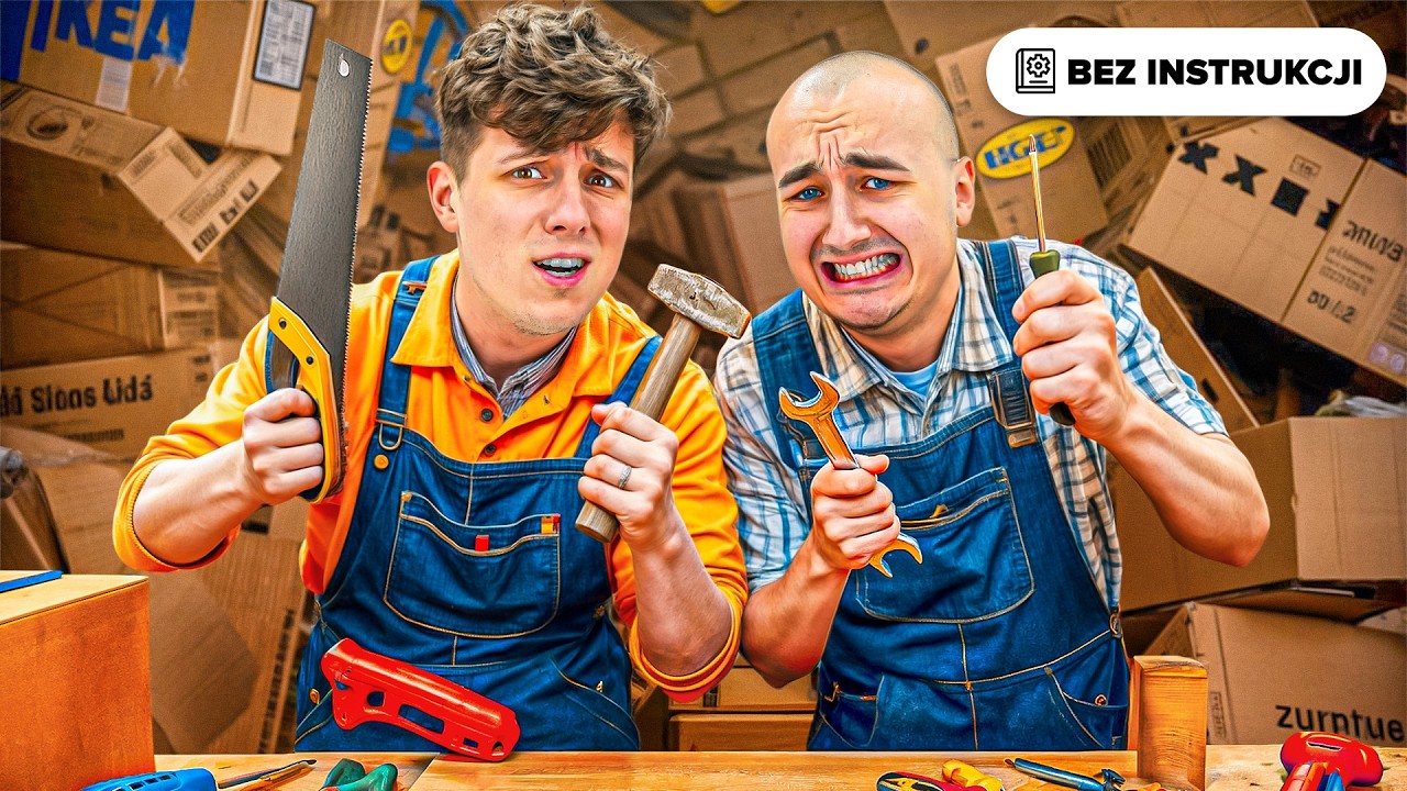 KTO LEPIEJ ZBUDUJE BEZ INSTRUKCJI WYGRYWA $$$! (Lego, Ikea)