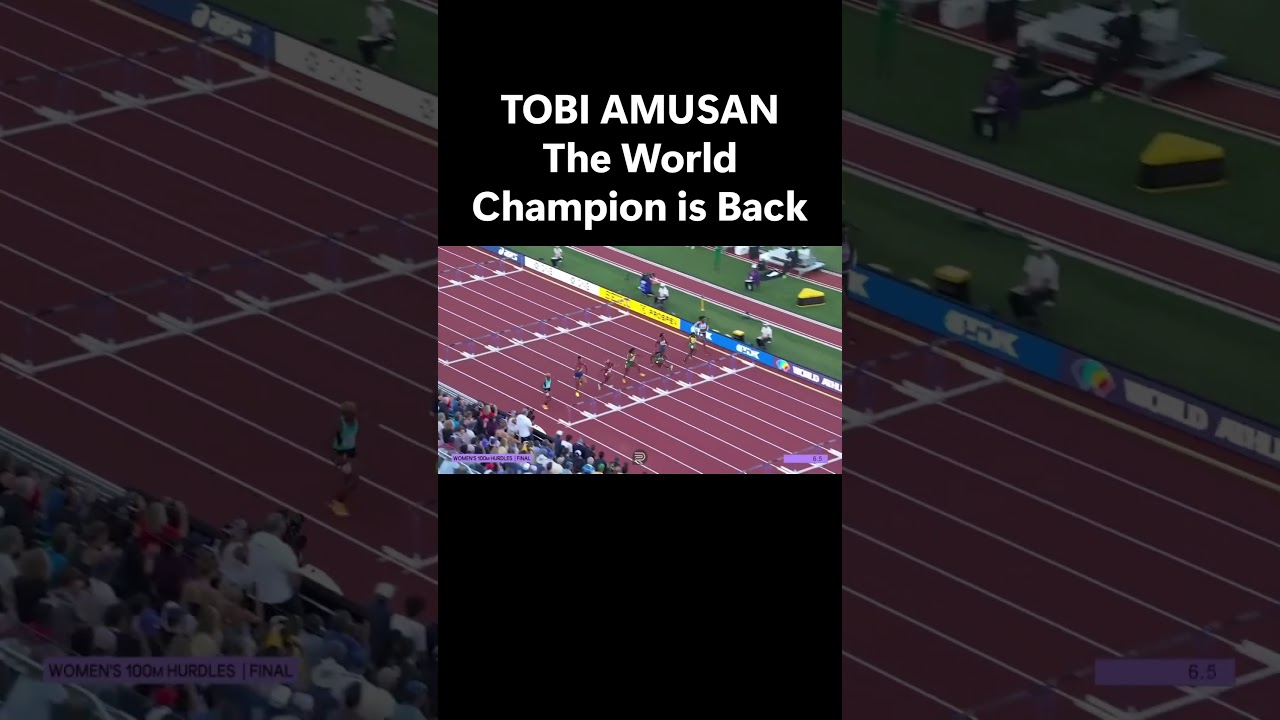 Women 100m Hurdles | The World Champion Tobi Amusan Is Back !