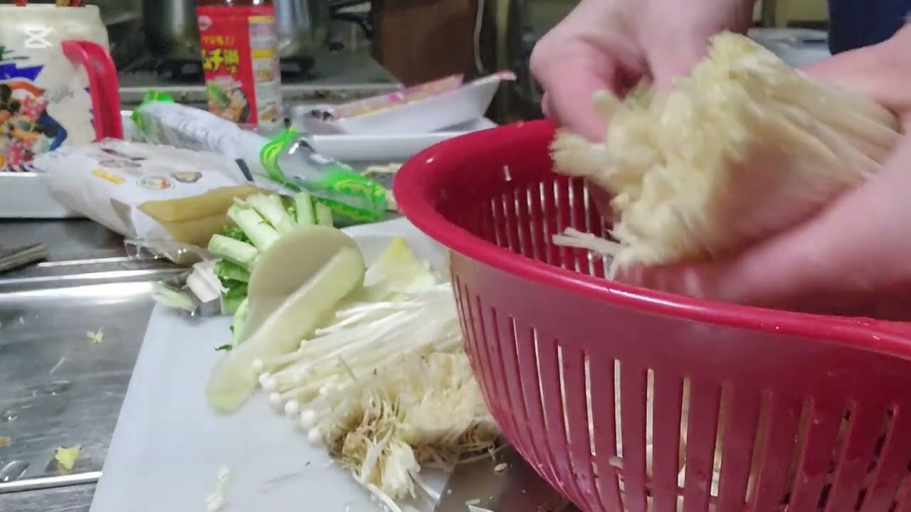 キムチ鍋を作ってみた②