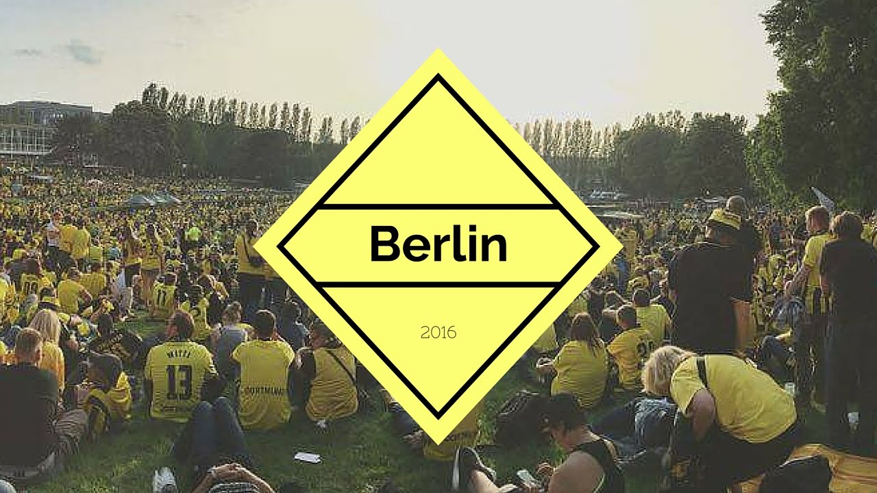 Berlin 2016, German Cup Final Viewing.