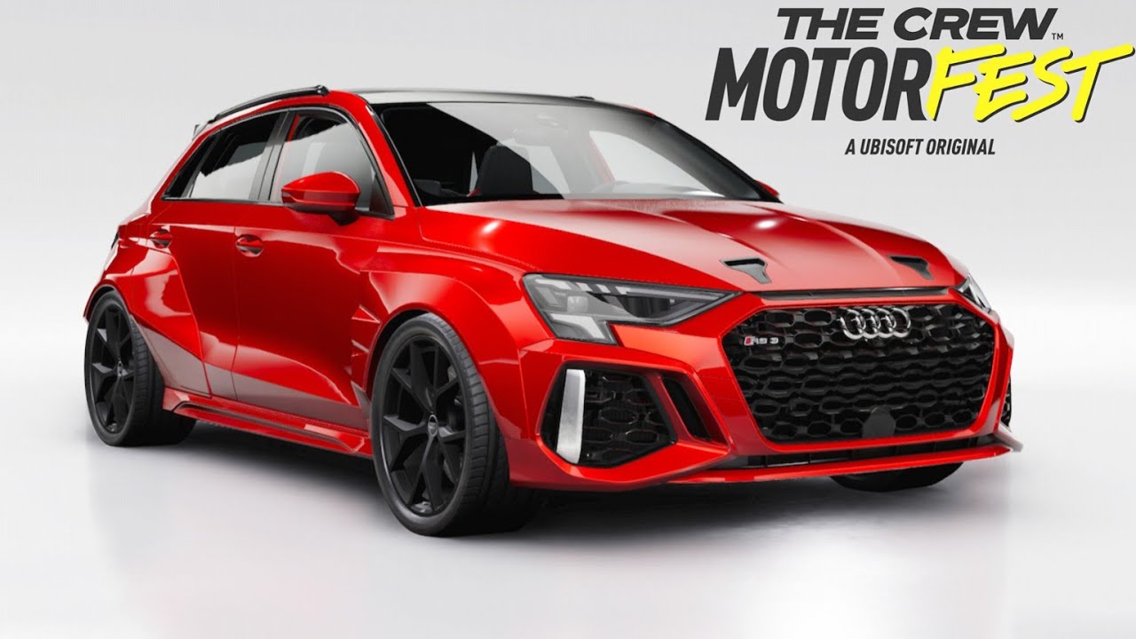 The Crew Motorfest 2022 Audi RS3 Sportback Customisation & Pro Settings