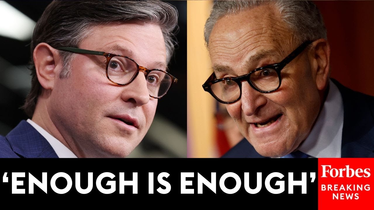BREAKING NEWS: Speaker Johnson Unleashes On Democrats As Shutdown Enters 22nd Day