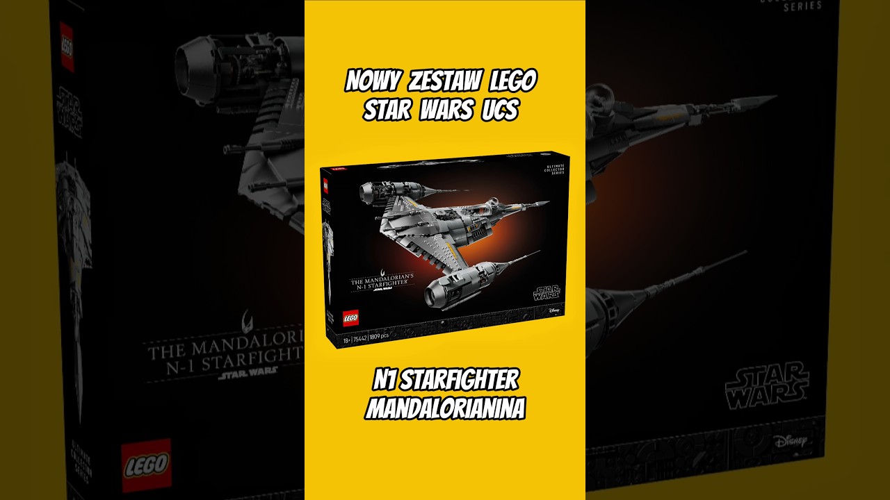 Nowy zestaw LEGO Star Wars Ucs - Myśliwiec Gwiezdny N1 Mandalorianina