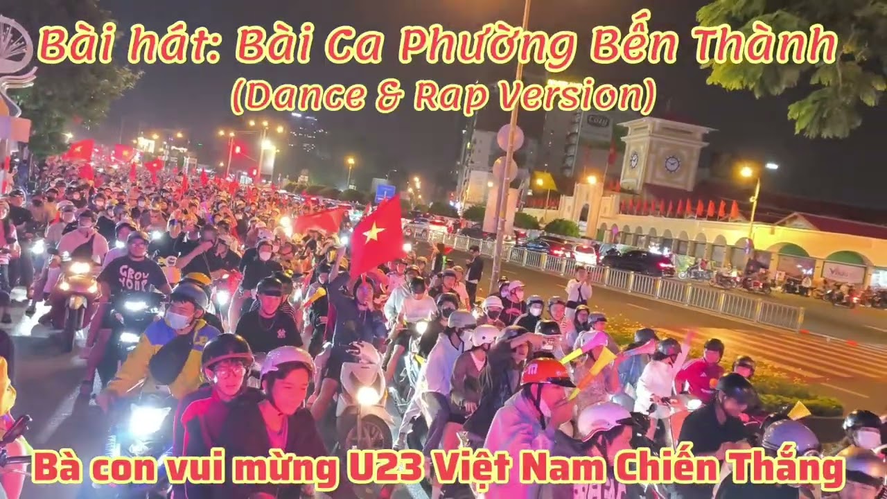 Bài Ca Phường Bến Thành | U23 Việt Nam Chiến Thắng | Tâm Minhon #Vietnam #Bongda #Music #Rap #Dance 