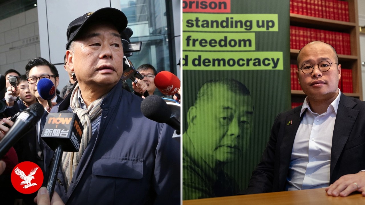 Jimmy Lai's son fears he’ll never see father again after 20-year sentence