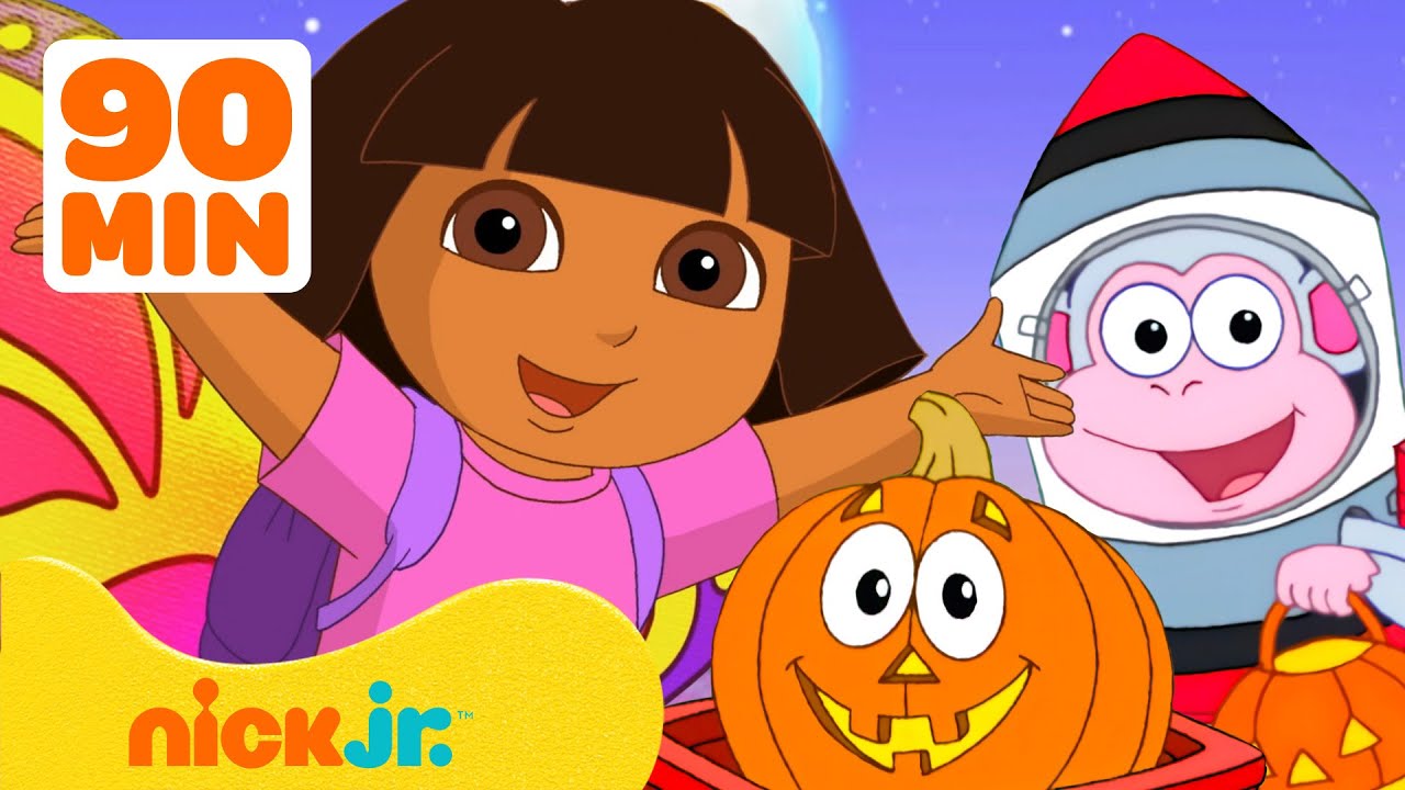 Dora the Explorer | Snoep ophalen met Dora the Explorer en Boots! 🍬 90 minuten | Nick Jr. Nederlands