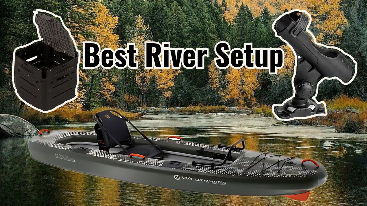 Ultimate Inflatable Kayak Setup For River Fishing | Frustration Free Kayak Fishing