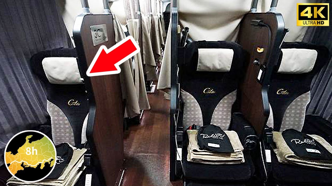 Luxury bus Trip in Japan with like a private room [Tokyo to Osaka]｜Dream Relier