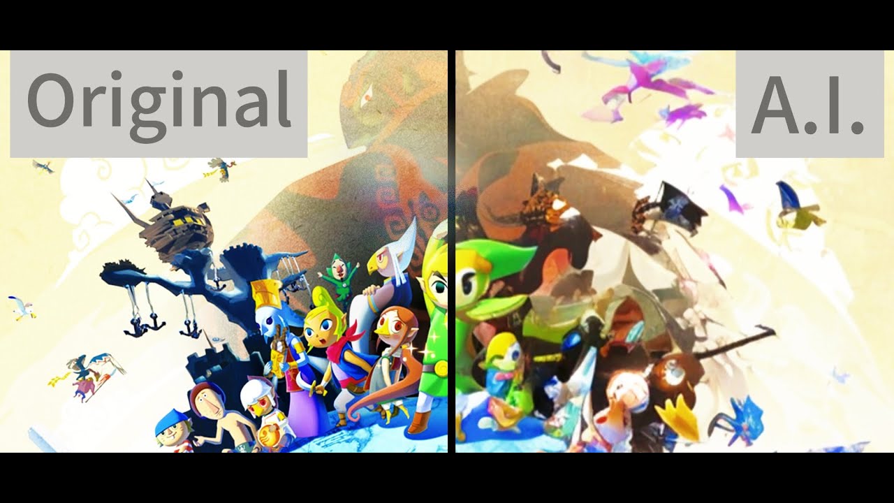 Outset island theme from Zelda Wind Waker, but it's continued by an Al (Suno Al)