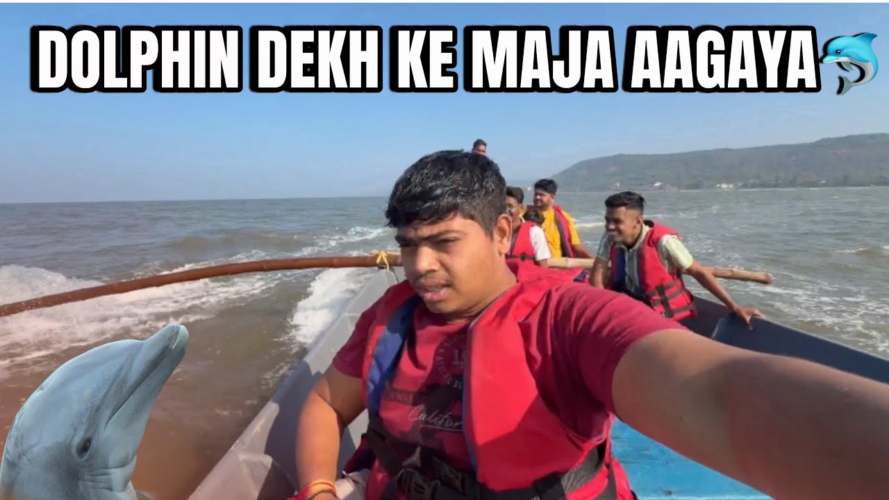 DOLPHIN DEKH KE MAJA AA GAYA | #kokan #nature #dolphin #sea #water #experience 