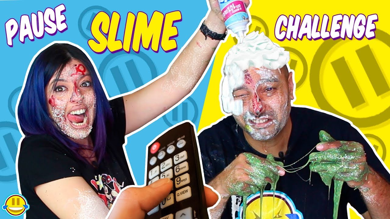 PAUSE SLIME CHALLENGE | Momentos Divertidos 😂