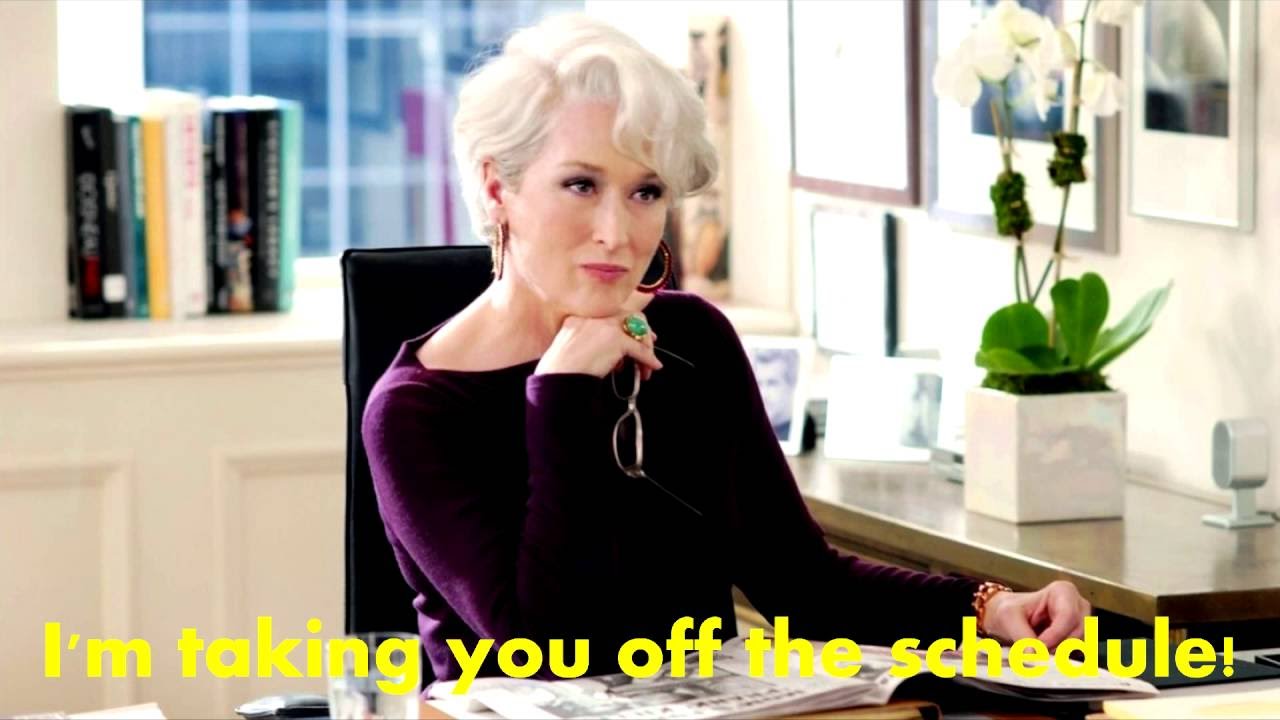Karen the Boss Takes Several People Off the Schedule!