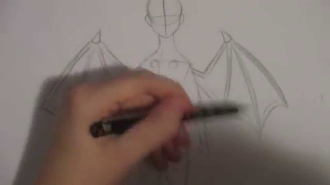 Kuinka piirtää manga: Demonin siivet