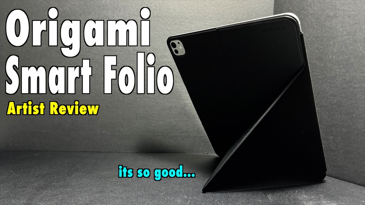 Pitaka MagEZ Folio 2 iPad Case 2024 2025 | Smart Folio Alternative | Artist Review
