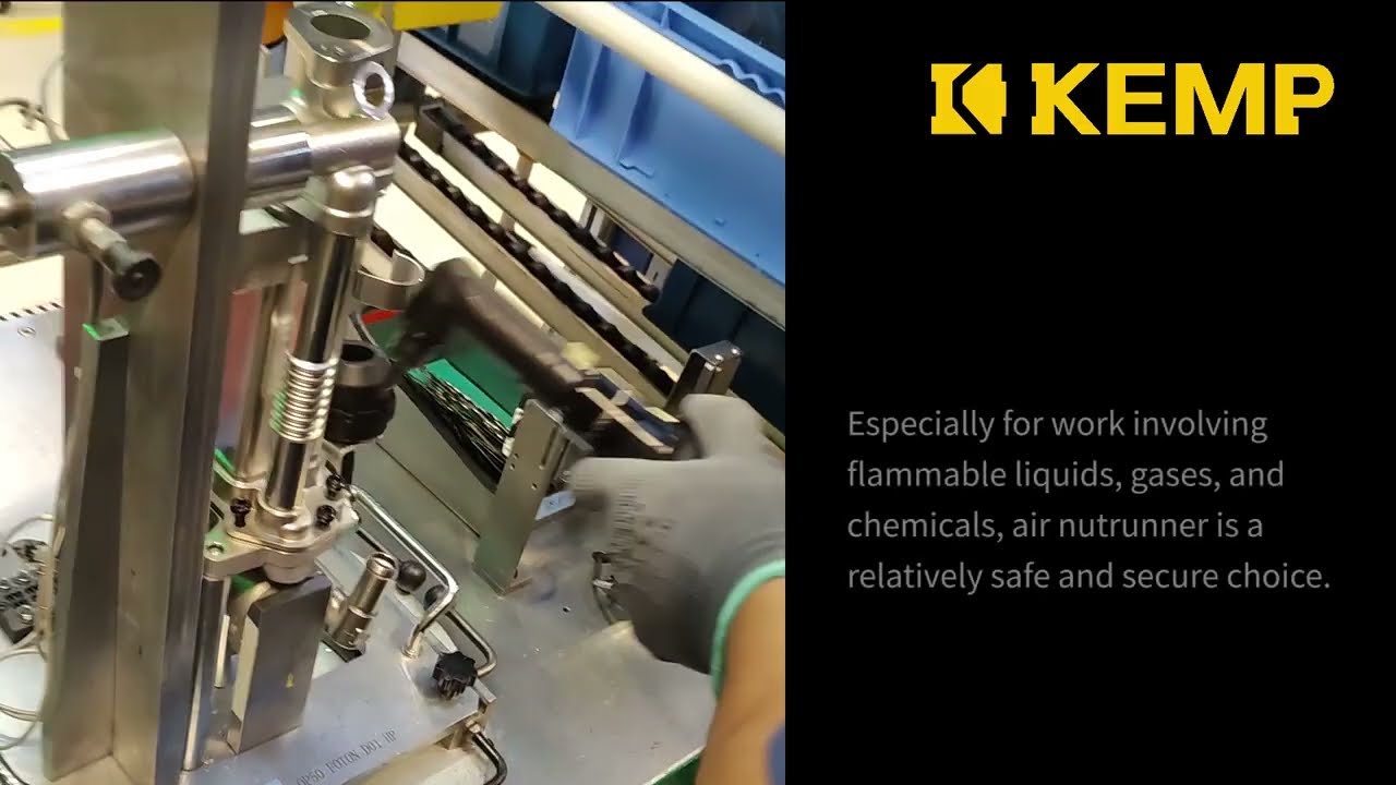 KEMP Nut Bolt Tightening Tools - Air Nutrunner
