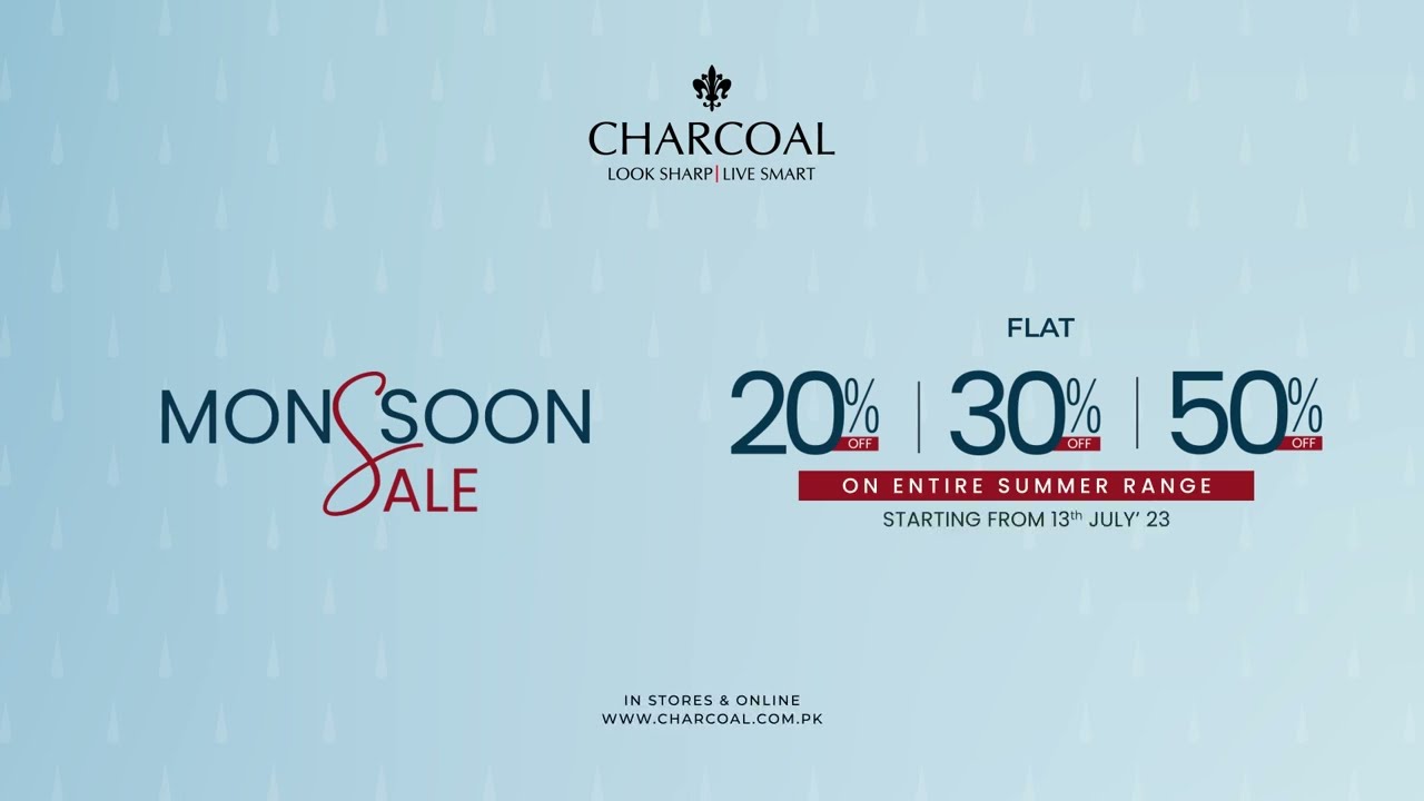 Monsoon Sale | Charcoal