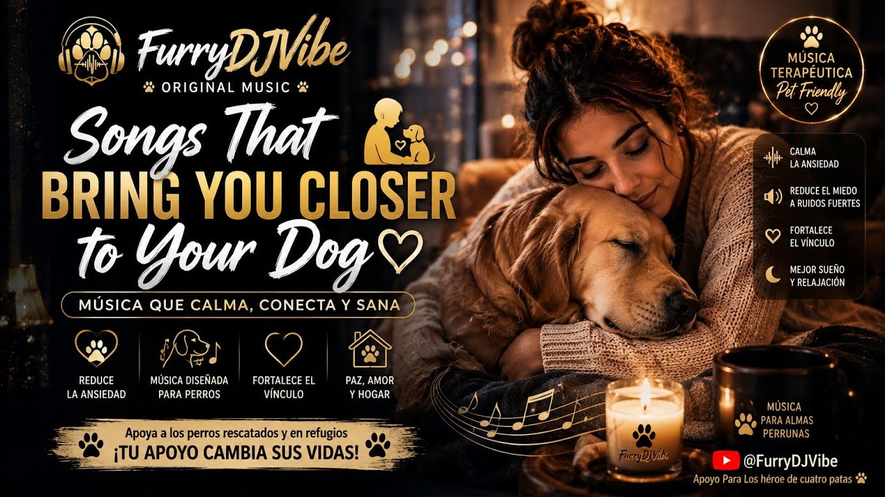 Успокаивающая музыка для собак 🐕🎵 | Безудержное виляние хвостом | Расслабляющая собачья атмосфера