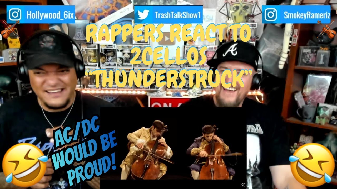 Рэперы отреагировали на песню 2Cello «Thunderstruck»!!!