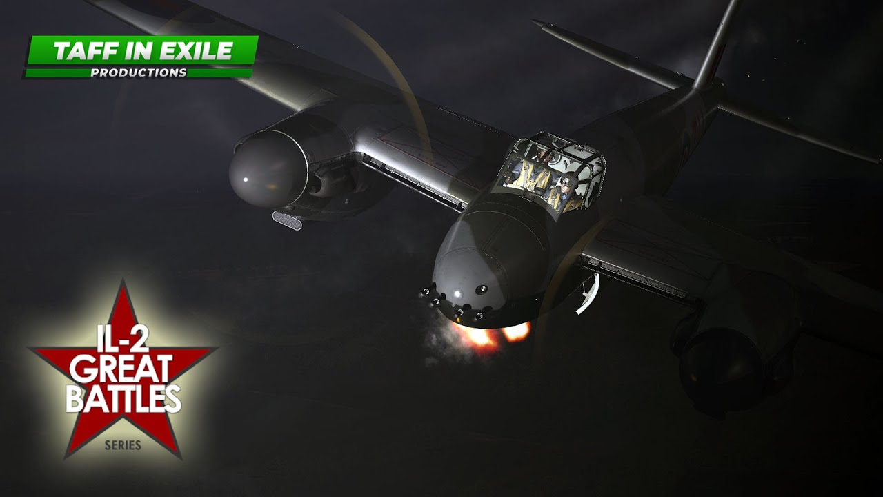 IL-2 Great Battles |  Mosquito F.B. Mk.VI - Eddie James RCAF | Death Waiting in the Dark