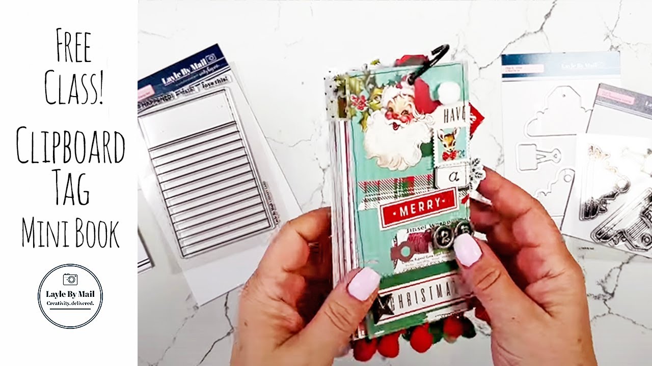 Layle By Mail | Clipboard Tag Mini Book - Free Class