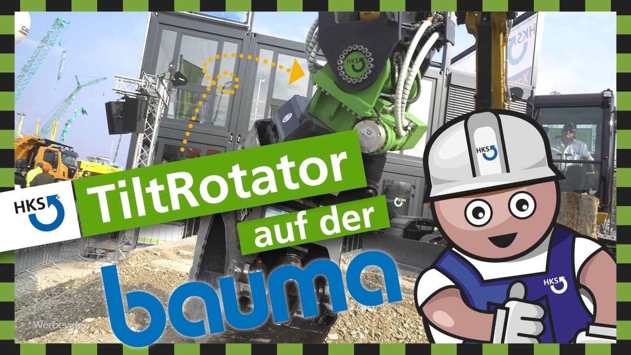 Besuch bei den Tiltrotator-Spezialisten auf der bauma 2019