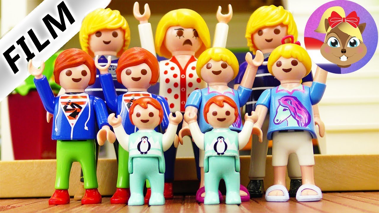 Playmobil Film Nederlands ALS DE FAMILIE VOGEL ALLEEN TWEELINGEN HAD! DUBBELE LADING