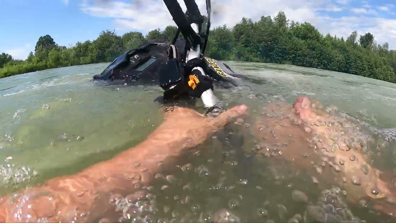 I Lost My Skidoo in the Lake! 😱 | Water Skipping FAILS Gone Wrong!