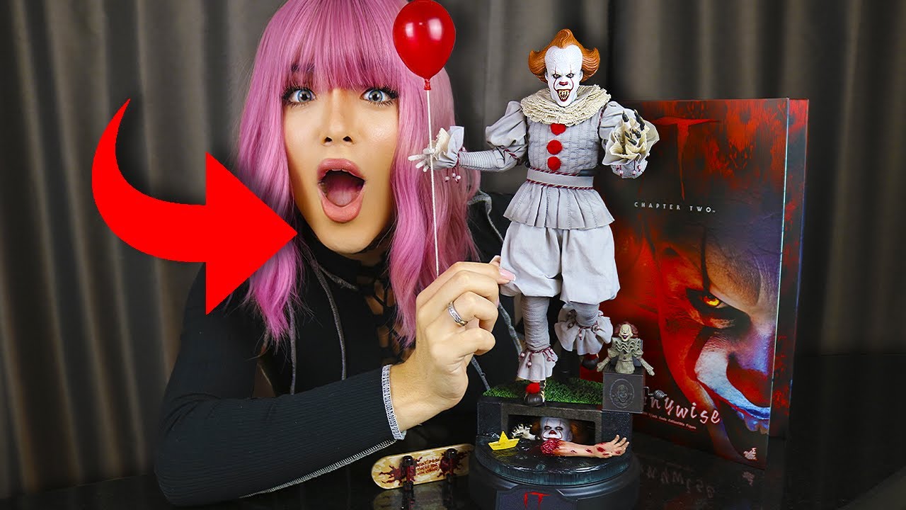 Hot Toys PENNYWISE It a Coisa Unboxing e Review BR