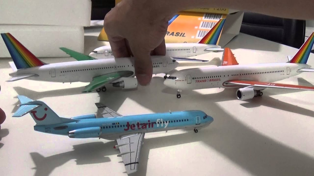 Miniaturas escala 1/200 e 1/400