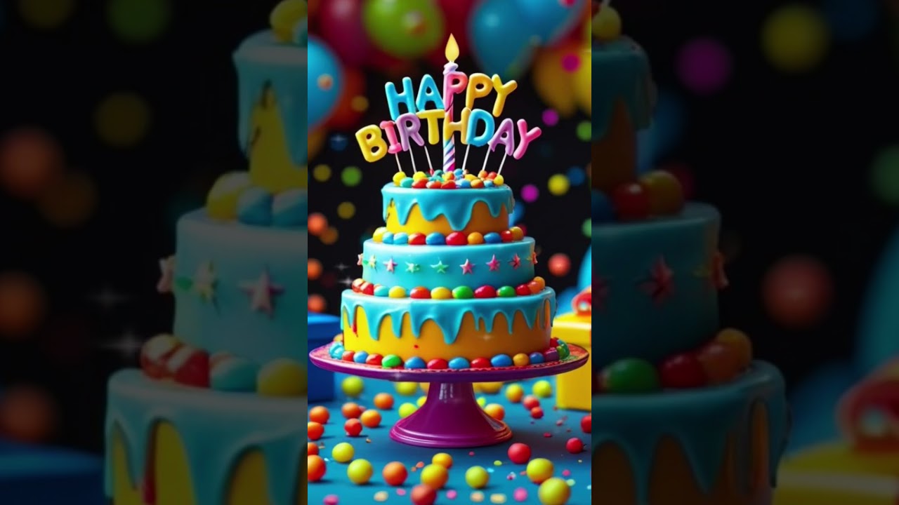 Happy Birthday Song 🎂 Best Birthday Wishes #HappyBirthdaySong #BirthdaySong #HappyBirthday #Shorts