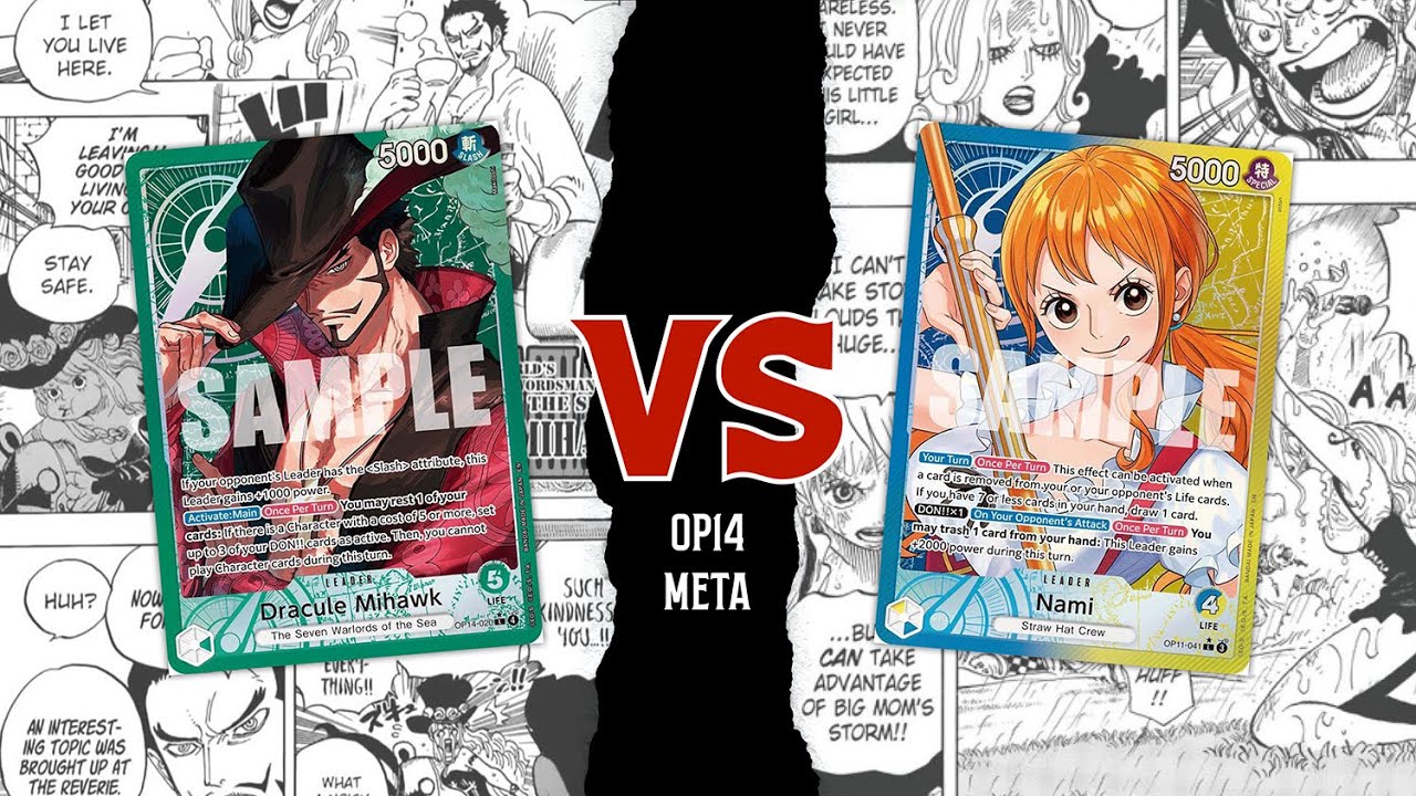 (OP14) Mihawk vs Blue/Yellow Nami