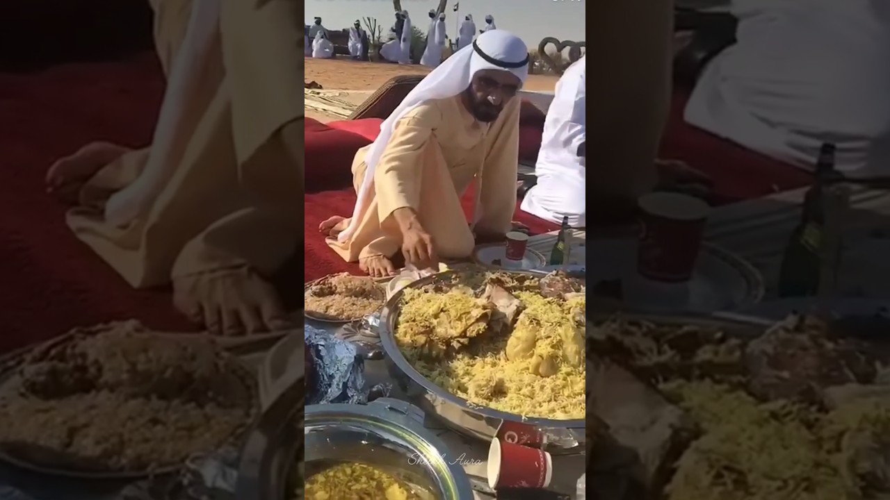 One Meal of Dubai Sheikhs Costs More Than Your Monthly Salary! #shorts #shortsfeed
