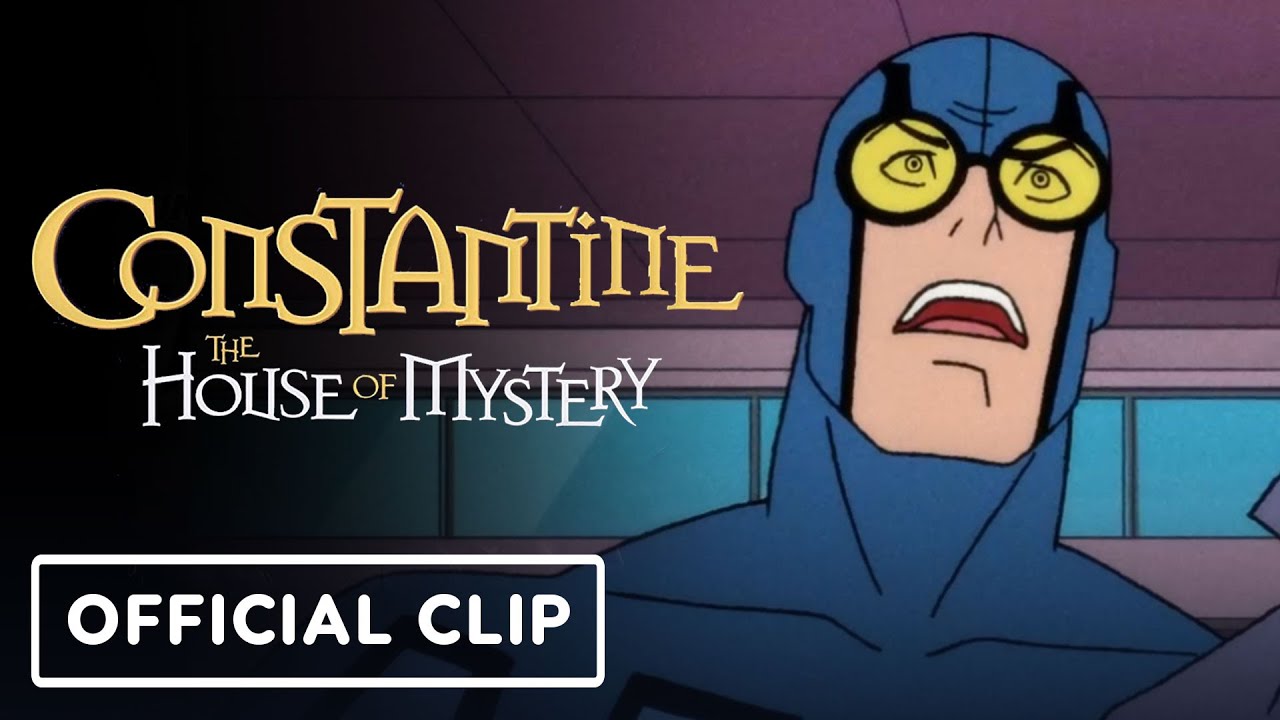 Constantine: The House of Mystery - Exclusive Blue Beetle Clip (2022) Matt Lanter, Jeff Bennett