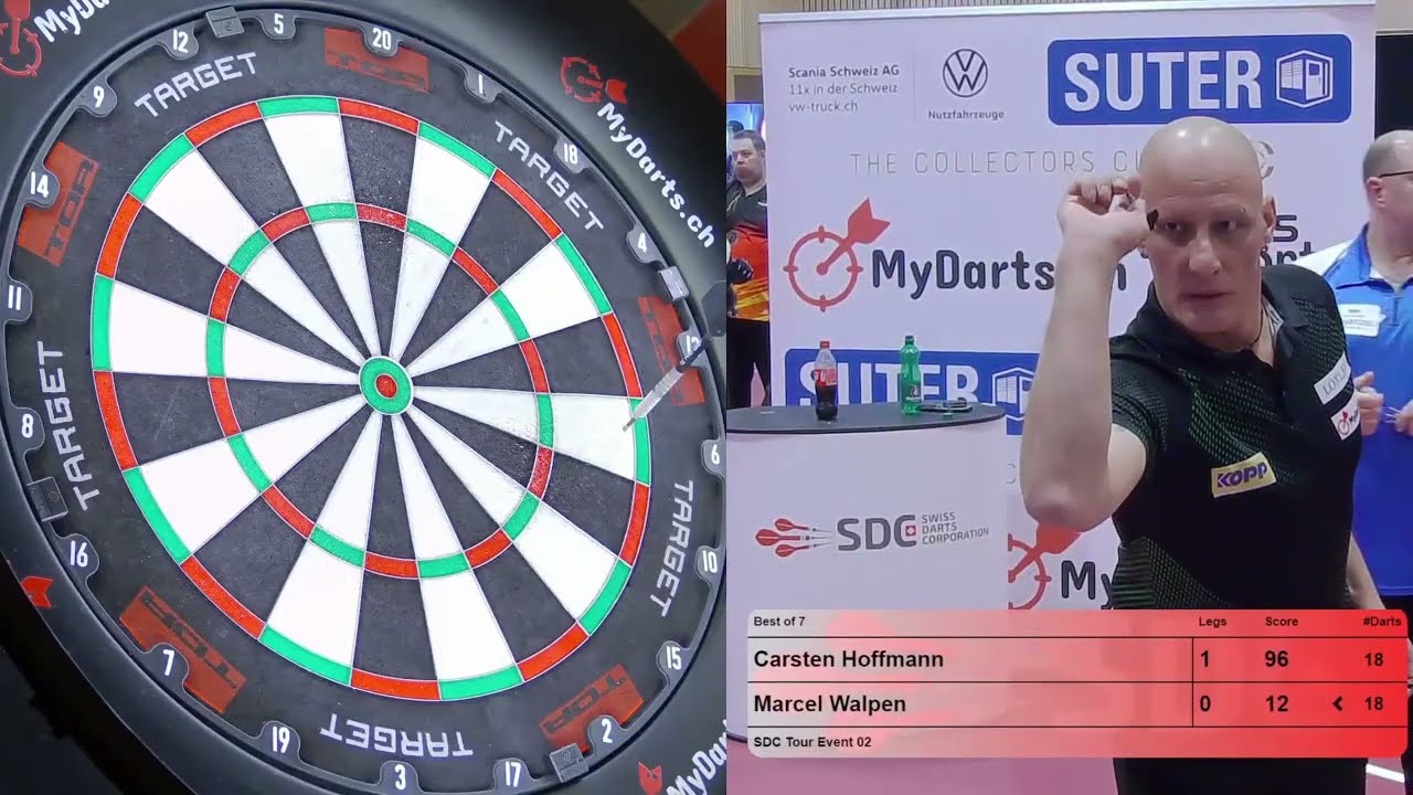 Carsten Hoffmann vs Marcel Walpen Highlights / SDC Tour 02 Last 32 2026