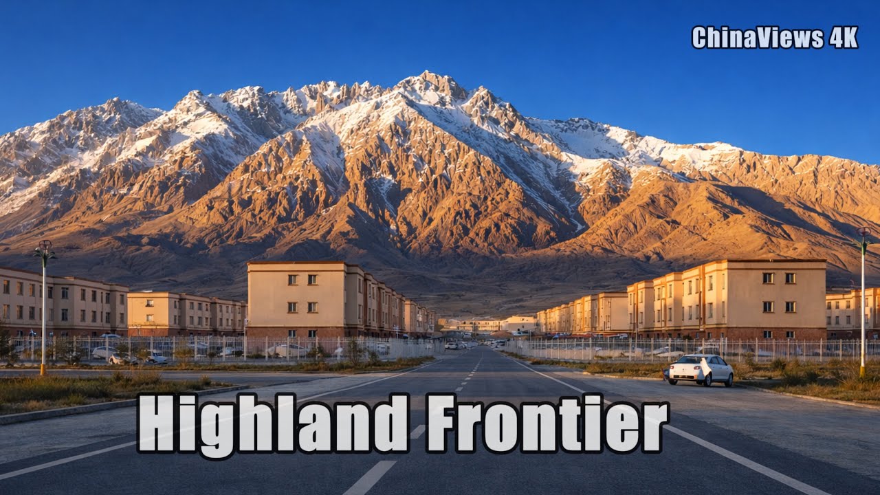 Xinjiang Scenic Drive|Tashkurgan Pamir Plateau|Remote Village in the Clouds 4K#xinjiang #ruralchina