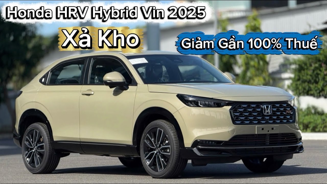 🆙[NEW] Xả Kho HONDA HR-V Hybrid 2025 Giá Cực Tốt/ lãi Suất 6.3%/ Giao Xe Tận Nơi/ Hỗ Trợ Nợ Nhóm.
