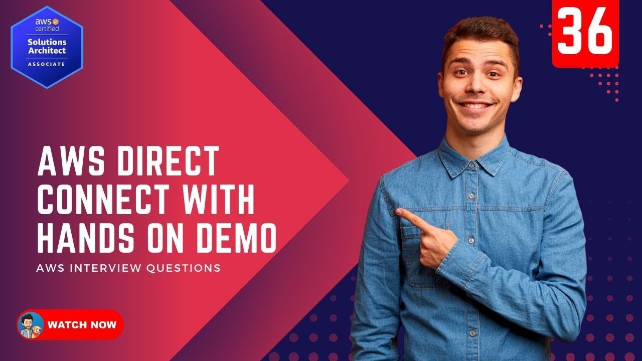 36 AWS Interview Questions - How to create a Direct Connect Connection in AWS Hands on Demo
