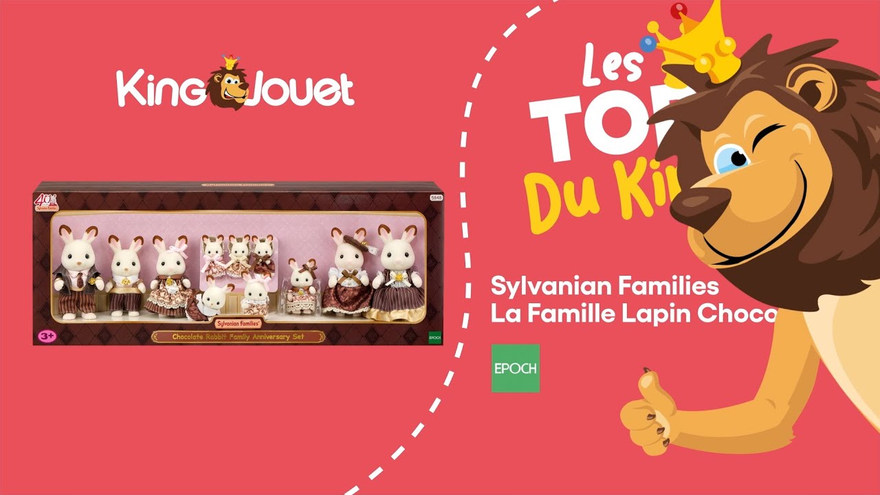 Sylvanian Families : La Famille Lapin Chocolat | TOP DU KING 2025 ❄️