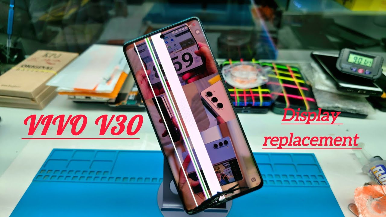 Vivo V30 display replacement // how to change vivo V30 display  // @Smart Mobile Technology