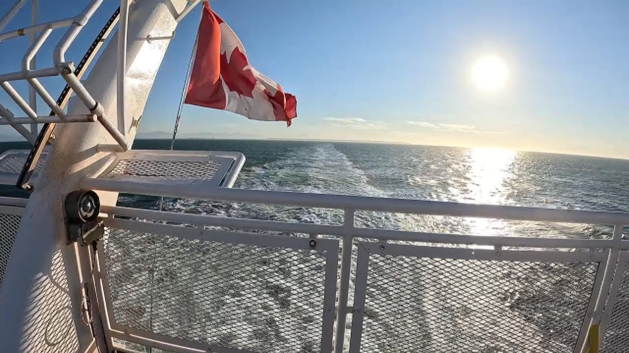 BC Ferry to Victoria. August 11, 2025