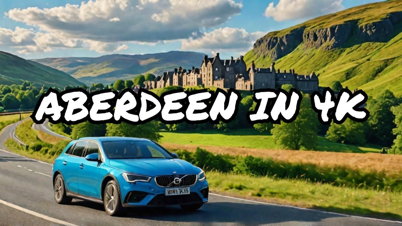 Aberdeen 4K Driving Tour | Summer in Aberdeen Scotland 🌞 | A92, Garthdee, Queen's Cross, Aberdeen FC