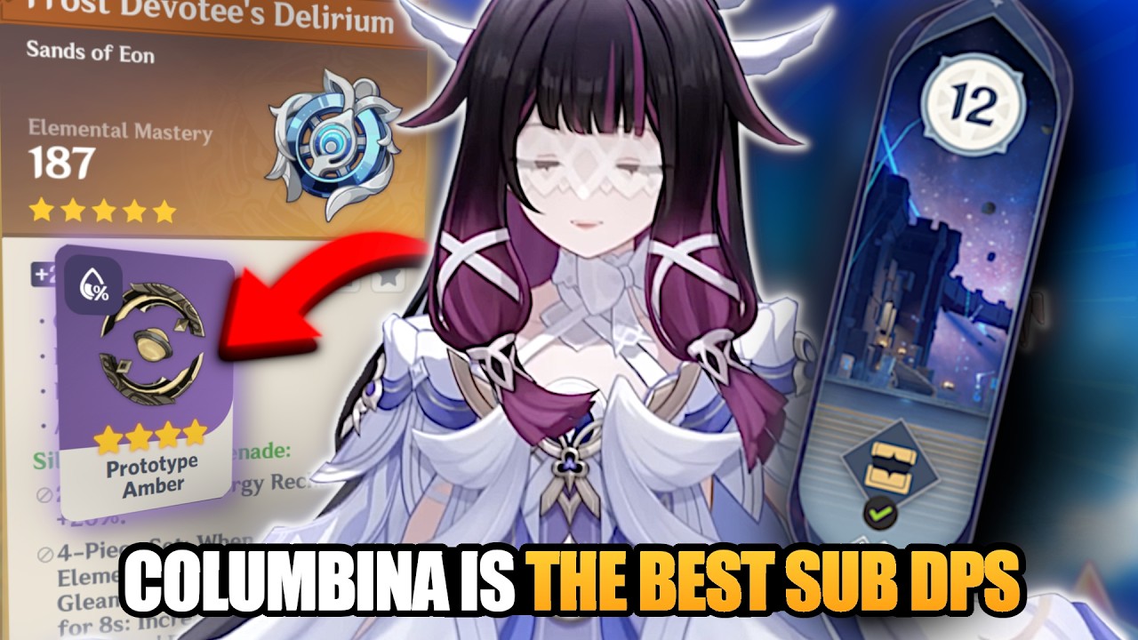 It Took So Long, But I Finally Build My Columbina! Genshin Impact Columbina Gameplay