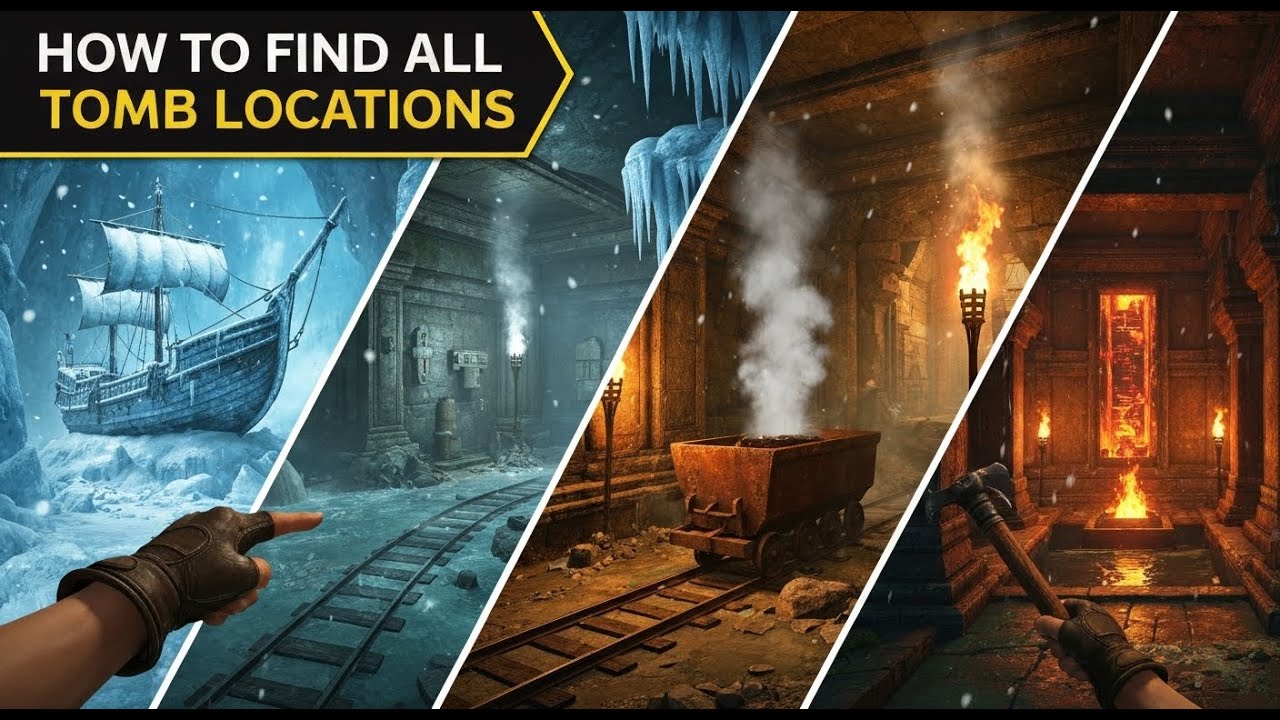 Rise of the Tomb Raider - All Tombs (Optional Challenge Tombs Guide)
