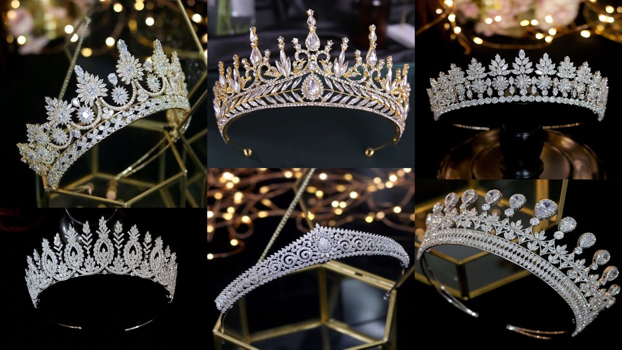 Wedding Crowns & Tiaras For Brides/Crystal Crowns & Tiaras Design Ideas & style.