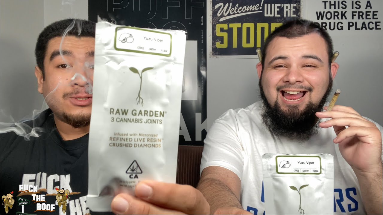 RAW GARDEN JOINTS &ldquo;YUZU VIPER&rdquo; REVIEW & REACTION!