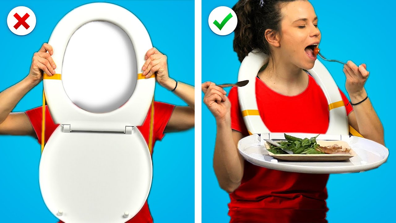 WHAT?! 😳  WEIRD FOOD HACKS | 12 IDE DIY MAKANAN SERU & TIPS KERAJINAN DAPUR LAINNYA